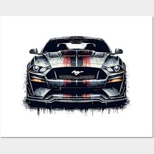 Ford Mustang Posters and Art